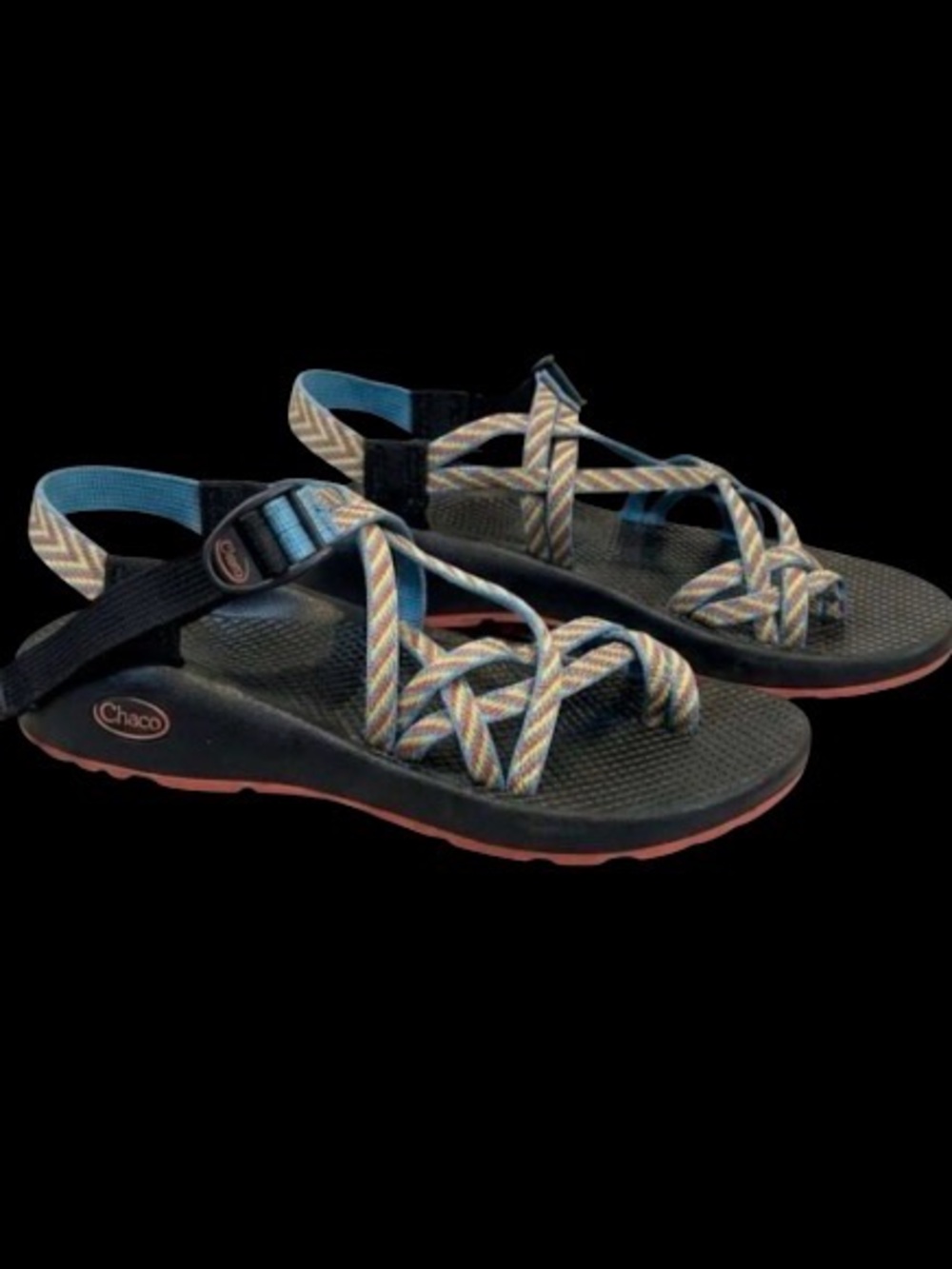 Chaco ZX/2 Classic Women's Strappy Toe-Loop Hiking Sandals - Fiesta Rainbow